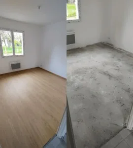 Pose de parquet stratifié à Mers-les-Bains