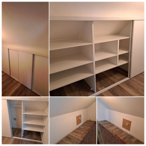 Aménagement sur mesure sous combles