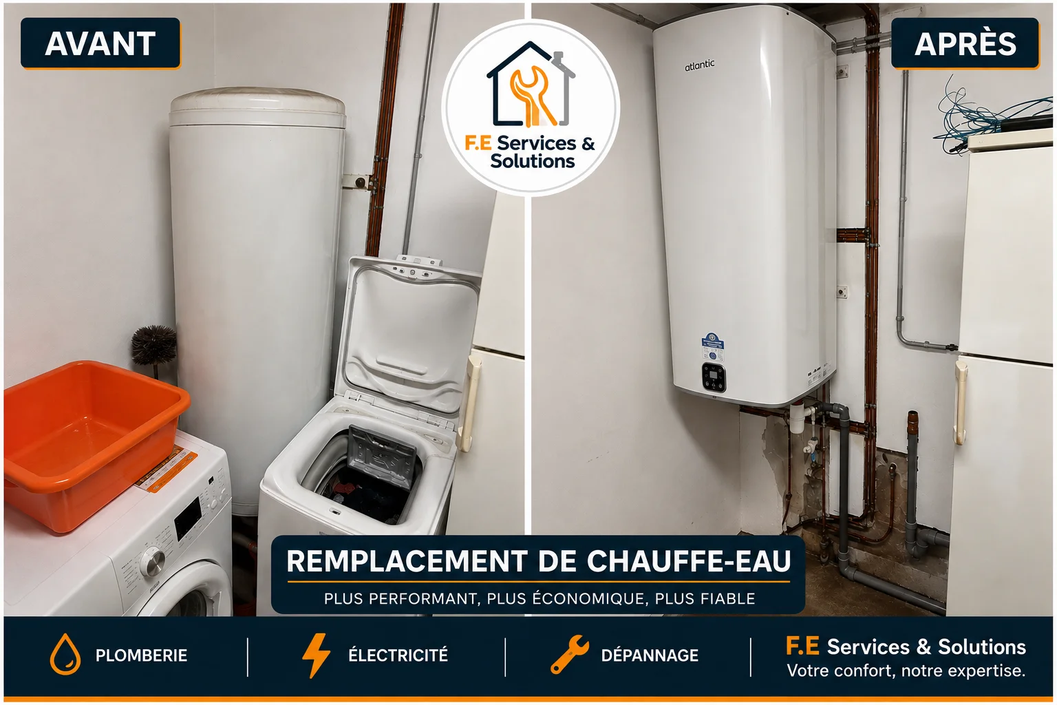 Remplacement de chauffe-eau à Mers-les-Bains