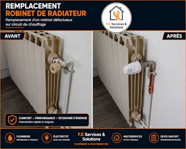 Remplacement d’un robinet de radiateur à Ault